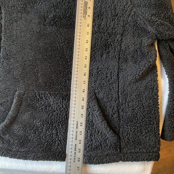 St. John's Bay Men Sweatshirt XXL Black Fleece Active Activewear Long Sleeve - Picture 5 of 9